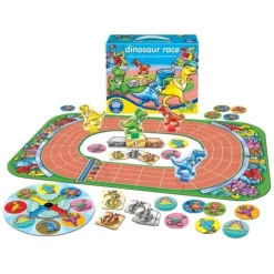 Orchard Toys Early Development Toys | Educational Games>Dinosaur Race Game