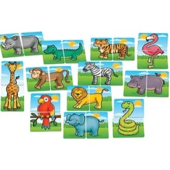 Orchard Toys Early Development Toys | Educational Games>Jungle Heads & Tails
