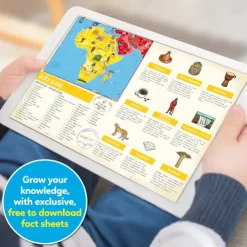 Orchard Toys Jigsaw Puzzles | 6 Years+>Map of The World Jigsaw Puzzle (150 pc)