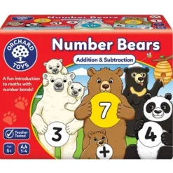 Orchard Toys Early Development Toys | Educational Games>Numbers Bear Game