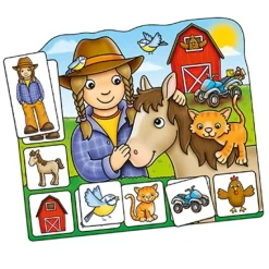 Orchard Toys Educational Games | Educational Games>Old MacDonald Lotto Game