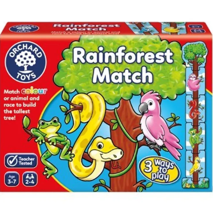 Orchard Toys Early Development Toys | Educational Games>Rainforest Match Game