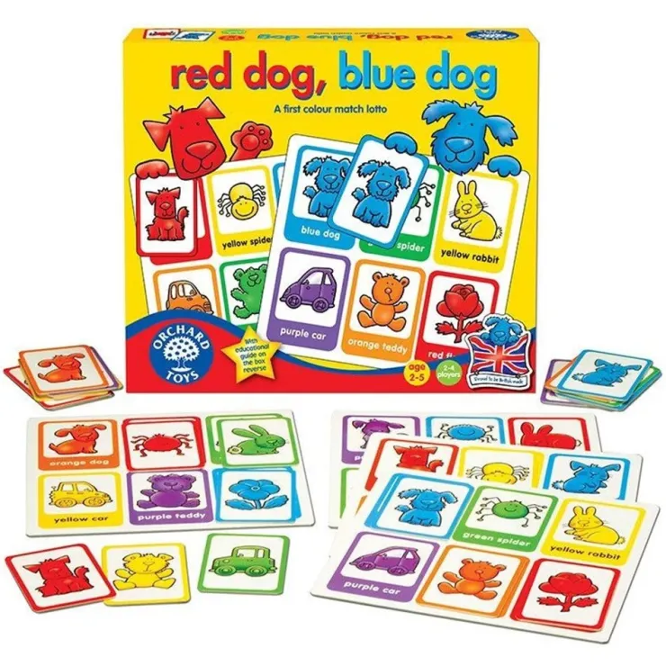 Orchard Toys Early Development Toys | Educational Games>Red Dog, Blue Dog
