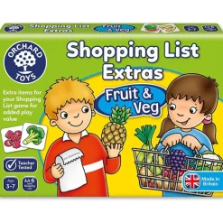 Orchard Toys Early Development Toys | Educational Games>Shopping List Extras Fruit & Veg