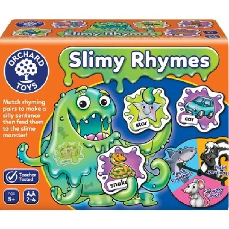 Orchard Toys Early Development Toys | Educational Games>Slimy Rhymes Game