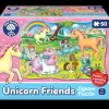 Orchard Toys Jigsaw Puzzles | 4 Years+>Unicorn Friends Jigsaw & Poster 50 Pc