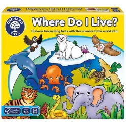 Orchard Toys Early Development Toys | Educational Games>Where Do I Live?