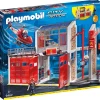 Playmobil Pretend Play | Building Sets>Action City Fire Station