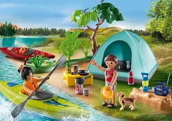Playmobil Pretend Play | 4 Years+>Camping With Campfire