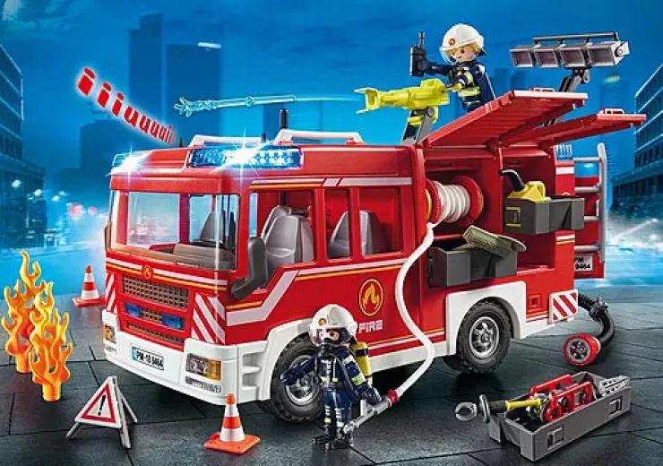 Playmobil Pretend Play | 4 Years+>Fire Engine