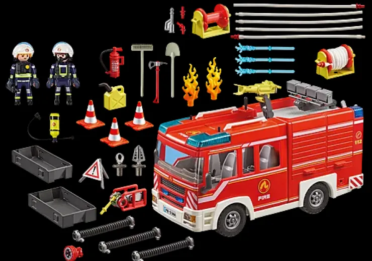 Playmobil Pretend Play | 4 Years+>Fire Engine