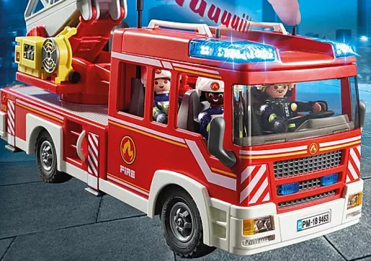 Playmobil Pretend Play | 4 Years+>Fire Engine With Ladder