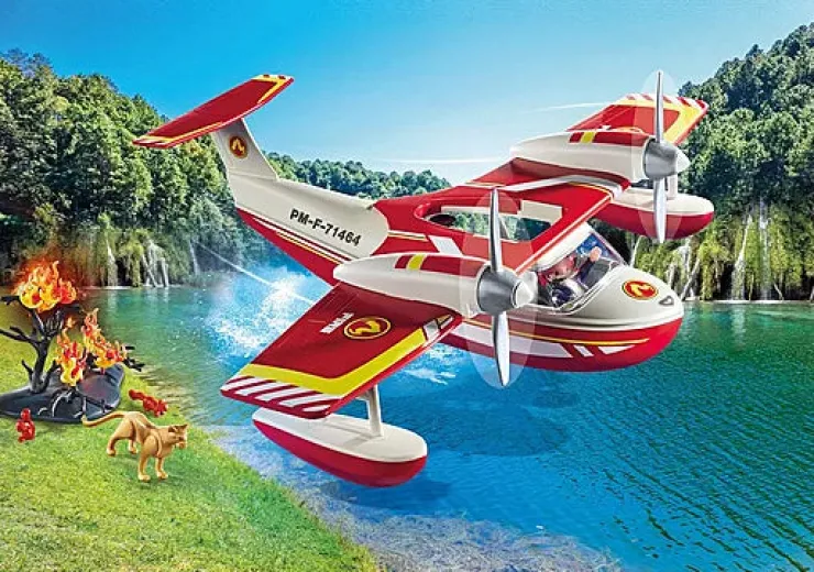 Playmobil Pretend Play | 4 Years+>Firefighting Plane