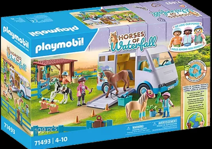 Playmobil Pretend Play | 4 Years+>Mobile Horse Riding School