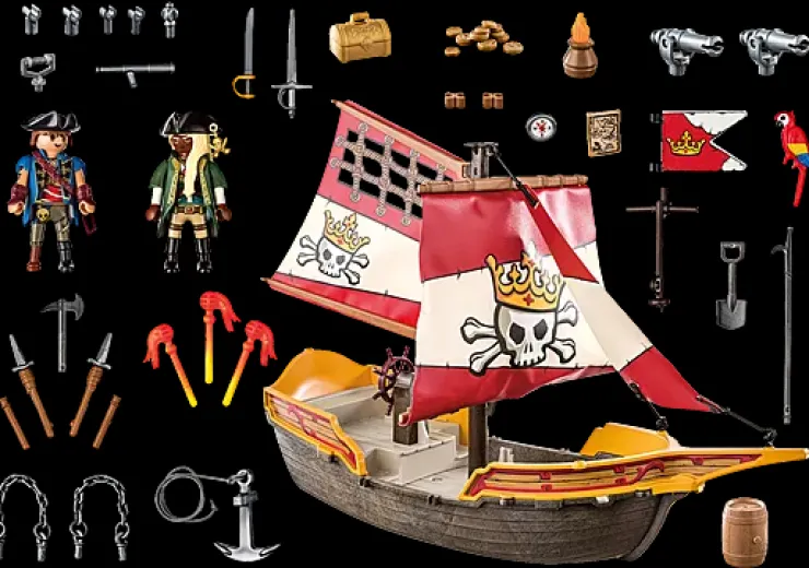 Playmobil Pretend Play | 4 Years+>Pirate Ship