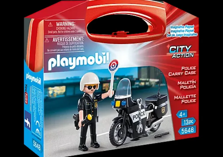 Playmobil Pretend Play | 4 Years+>Police Carry Case