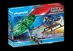 Playmobil Pretend Play | 4 Years+>Police Parachute Search
