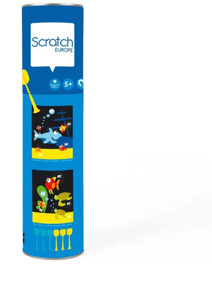 Scratch Europe Family Games | 5 Years+>Scratch Darts - Sea Life (small)^