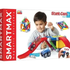 SmartMax Building Sets | Magnetic Construction>Basic Stunt Cars (46 pcs)