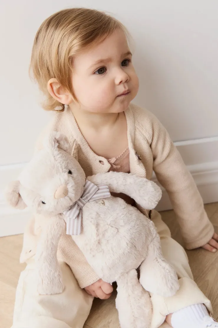 Snuggle Bunny Soft Toys | 0 Months+>Snuggle Bunnies Georgie With Bow