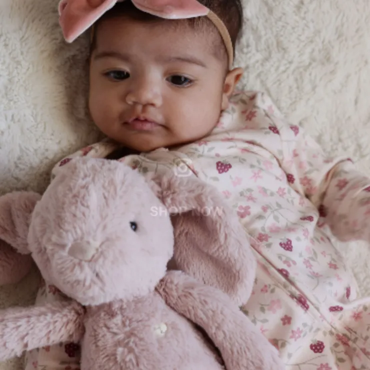 Snuggle Bunny Soft Toys | 0 Months+>Snuggle Bunnies Penelope The Bunny - Blossom