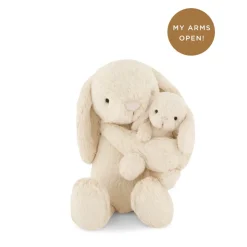 Snuggle Bunny Soft Toys | 0 Months+>Snuggle Bunnies Plush Frankie The Hugging Bunny -Brulee