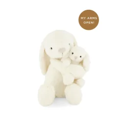 Snuggle Bunny Soft Toys | 0 Months+>Snuggle Bunnies Plush Frankie The Hugging Bunny - Marshmallow