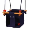 SolveJ Swings | Wooden Toys>Baby Toddler Swing - Midnight Blue