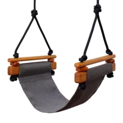 SolveJ Swings | Wooden Toys>Child Swing - Smokey Grey