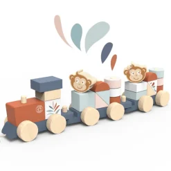 Speedy Monkey Wooden Toys | Trains & Train Sets>Stacking Train