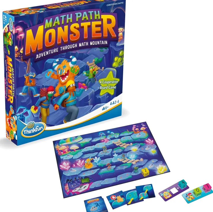 Think Fun Educational Games | Educational Games>ThinkFun Math Path Monster