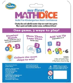 Think Fun Educational Games | Educational Games>ThinkFun My First Math Dice
