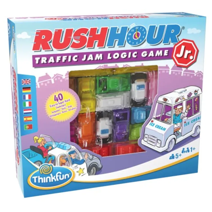 Think Fun Educational Games | Educational Games>ThinkFun Rush Hour Junior