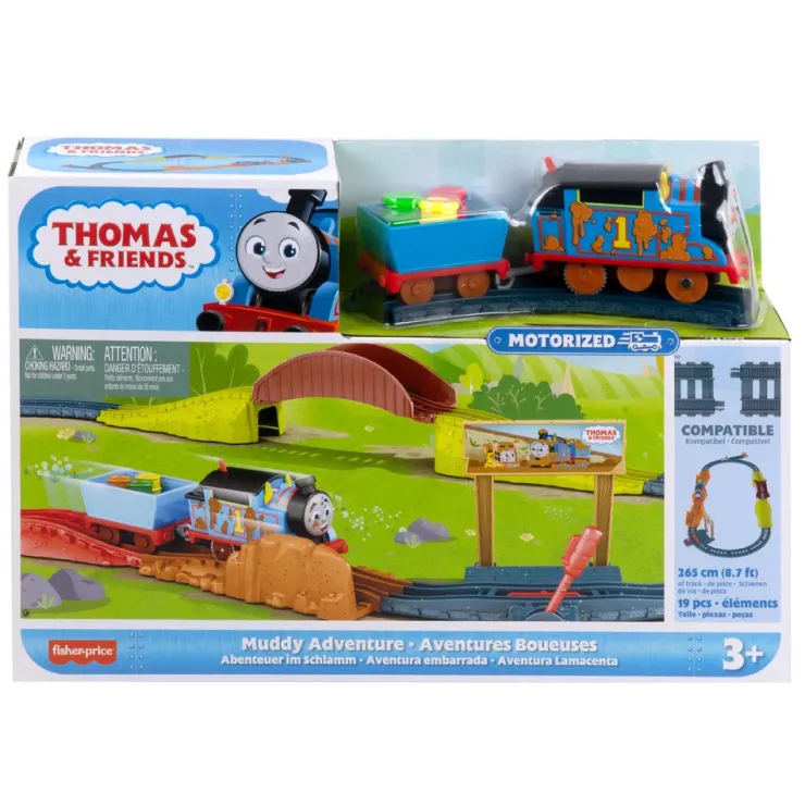 Fisher-Price Trains & Train Sets | Transport Toys>*Thomas & Friends Motorized Engine - Muddy Adventure