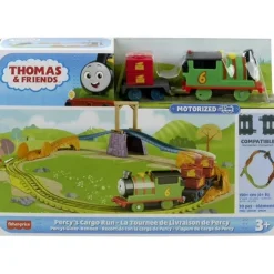 Fisher-Price Trains & Train Sets | Transport Toys>Thomas & Friends Motorized Engine - Percy's Cargo Run
