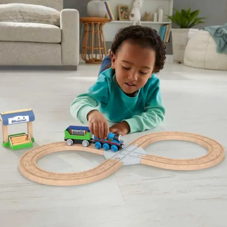 Fisher-Price Wooden Toys | Trains & Train Sets>Thomas & Friends Wooden Railway Figure 8 Track Pack
