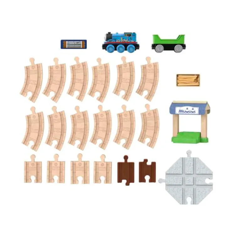 Fisher-Price Wooden Toys | Trains & Train Sets>Thomas & Friends Wooden Railway Figure 8 Track Pack