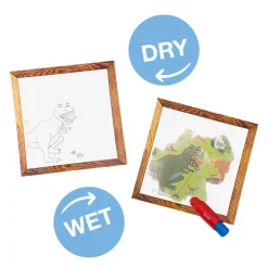 TIGER TRIBE Drawing, Colouring & Painting | 12 Months+>* Magic Painting World - Dinosaurs