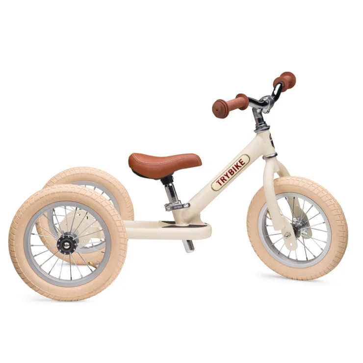 TryBike Trikes & Wagons | Balance Bikes>- Cream Matte Finish