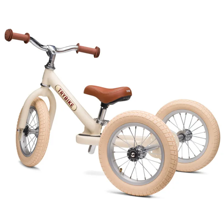 TryBike Trikes & Wagons | Balance Bikes>- Cream Matte Finish