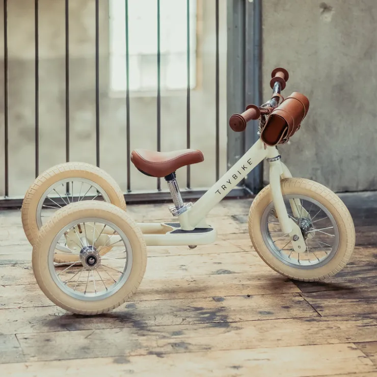 TryBike Trikes & Wagons | Balance Bikes>- Cream Matte Finish