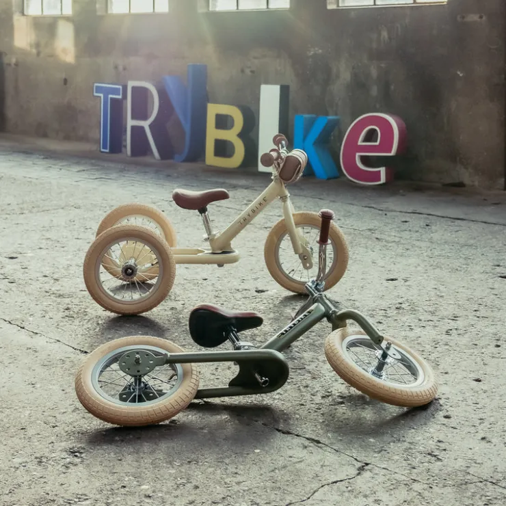 TryBike Trikes & Wagons | Balance Bikes>- Cream Matte Finish