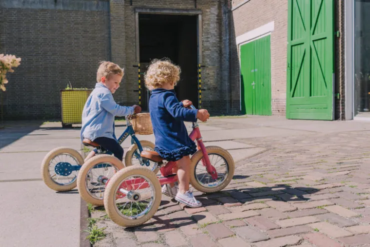 TryBike Trikes & Wagons | Balance Bikes>- Vintage Blue Matte Finish