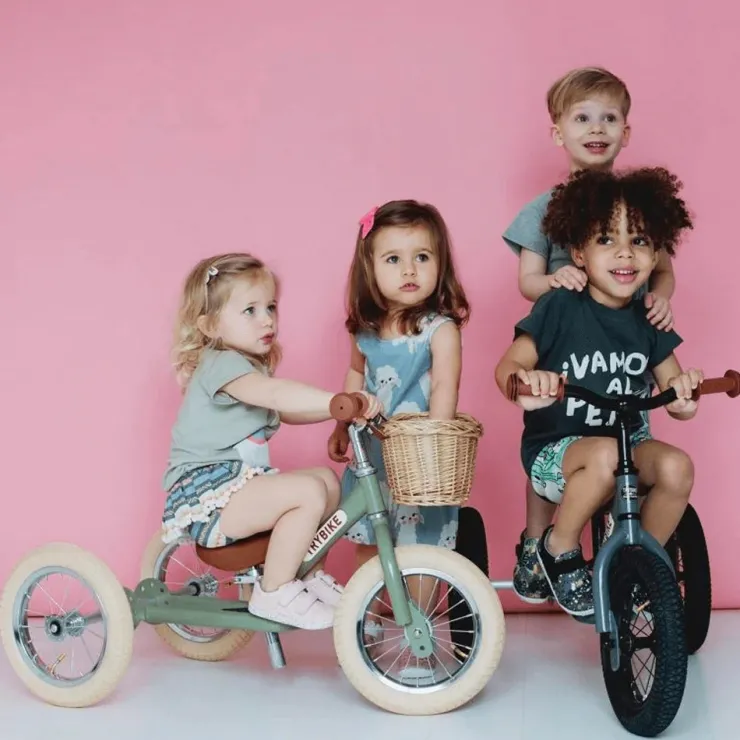 TryBike Trikes & Wagons | Balance Bikes>- Vintage Green Matte Finish