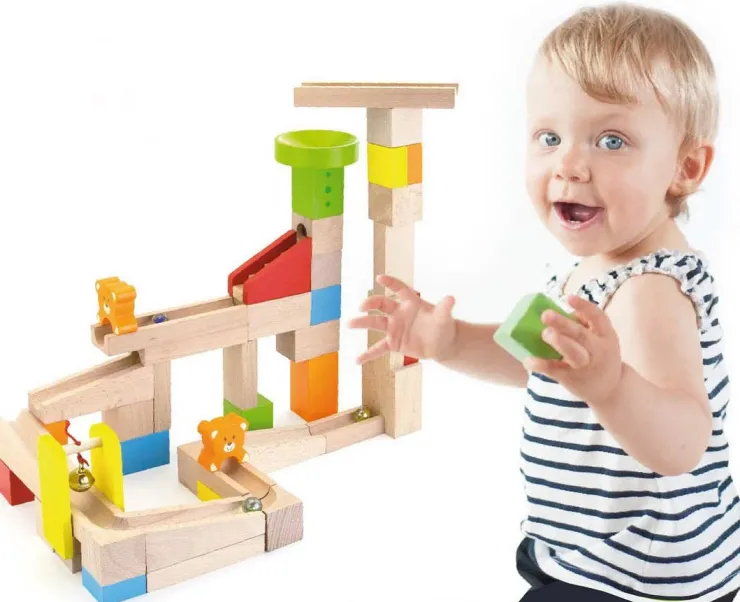 Viga Wooden Toys | 3 Years+>Wooden Marble Run^