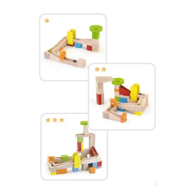 Viga Wooden Toys | 3 Years+>Wooden Marble Run^