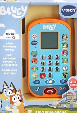Vtech Electronic Learning Products | 3 Years+>Bluey Ring Ring Phone