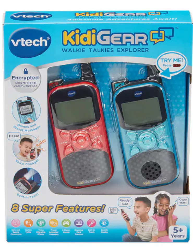 Vtech Electronic Learning Products | 5 Years+>Kidigear Walkie Talkies Explorer