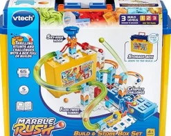 Vtech Marble Runs | 4 Years+>Marble Rush Build & Store Box Set