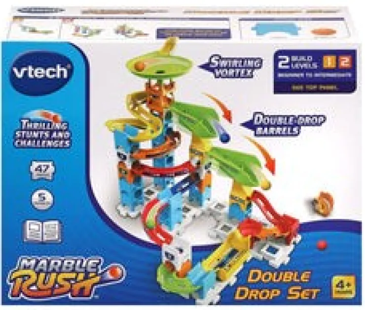 Vtech Marble Runs | 4 Years+>Marble Rush Double Drop Set